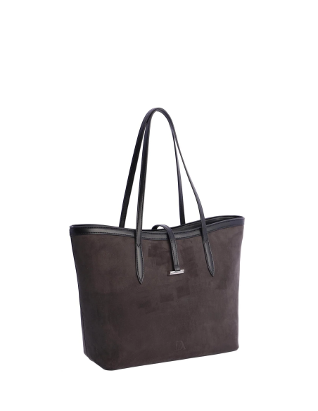 SHOPPER-NEGRO-AMTELINA-ASAS-HOMBRO-COMPARTIMENTO-TRASERO-KARENA-DON-ALGODÓN