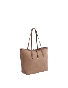SHOPPER-TAUPE-ANTELINA-ASAS-HOMBRO-COMPARTIMENTO-TRASERO-KARENA-DON-ALGODÓN 2