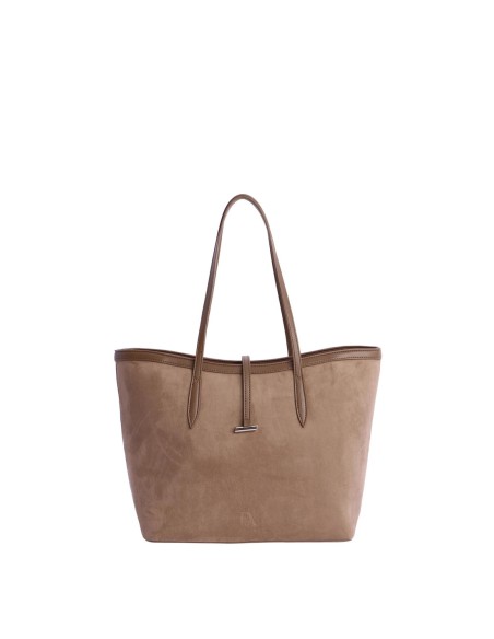 SHOPPER-TAUPE-ANTELINA-ASAS-HOMBRO-COMPARTIMENTO-TRASERO-KARENA-DON-ALGODÓN