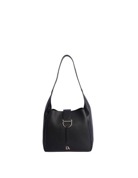 BOLSO-HOMBRO-UN-ASA-BLANDITO-NEGRO-CIERRE-IMÁN-CRENALLERA-MORENA-DON-ALGODÓN