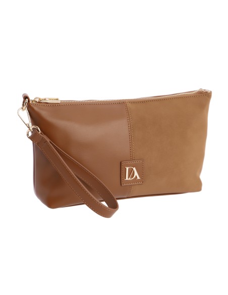 BOLSO-NECESER-PIEL-SINTÉTICA-ANTELINA-CUERO-ASA-MANO-COMPARTIMENTO-TRASERO-DON-ALGODÓN