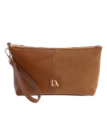 BOLSO-NECESER-PIEL-SINTÉTICA-ANTELINA-CUERO-ASA-MANO-COMPARTIMENTO-TRASERO-DON-ALGODÓN