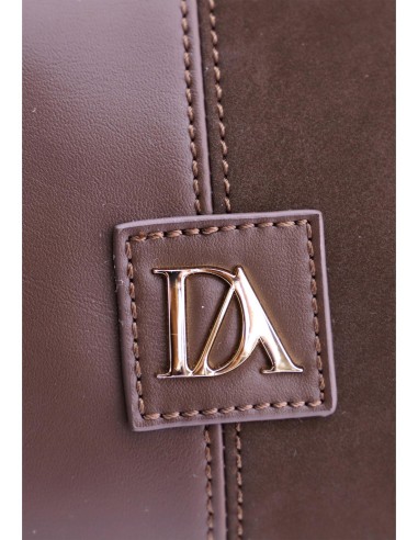 BOLSO-NECESER-PIEL-SINTÉTICA-ANTELINA-MARRÓN-ASA-MANO-COMPARTIMENTO-TRASERO-DON-ALGODÓN