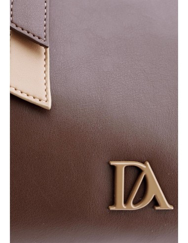 BOLSO-MARRÓN-DOS-ASAS-MANO-ASA-BANDOLERA-DETALLES-CONTRASTE-CIERRE-CREMALLERA-DON-ALGODÓN