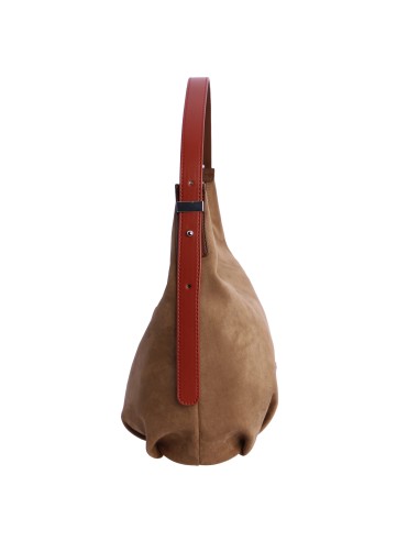 BOLSO-HOMBRO.UN-ASA-CONTRASTES-COMPARTIMENTO-TRASERO-DON-ALGODÓN