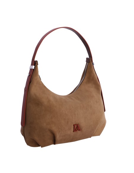 BOLSO-HOMBRO.UN-ASA-CONTRASTES-COMPARTIMENTO-TRASERO-DON-ALGODÓN