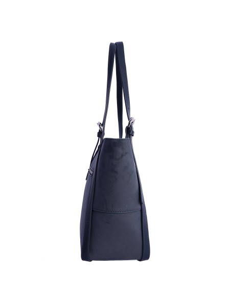 SHOPPER-ANTELINA-AZUL-MARINO-ASAS-HOMBRO-CIERRE-CREMALLERA-REINA-DON-ALGODÓN