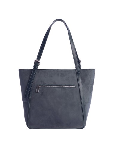 SHOPPER-ANTELINA-AZUL-MARINO-ASAS-HOMBRO-CIERRE-CREMALLERA-REINA-DON-ALGODÓN