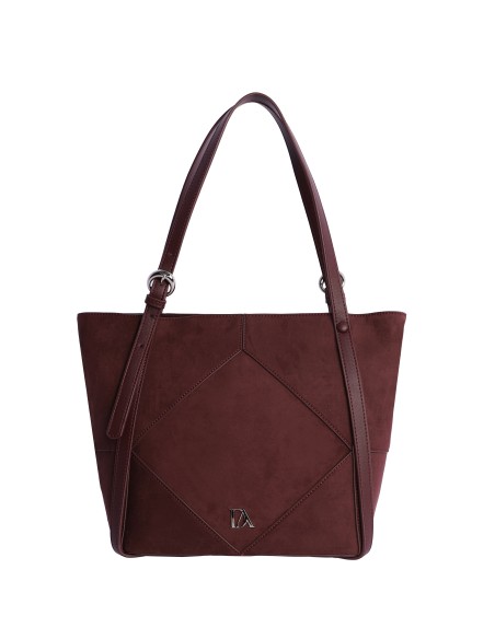 SHOPPER-ANTELINA-BURDEOS-ASAS-HOMBRO-CIERRE-CREMALLERA-REINA-DON-ALGODÓN