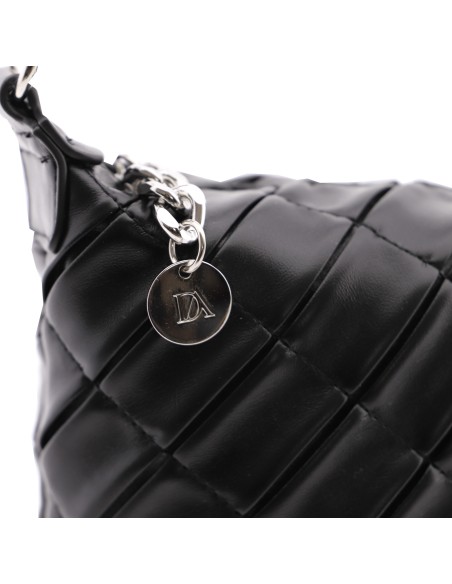 BOLSO-DOS-TIPOS-ASA-HOMBRO-BANDOLERA-NEGRO-ACOLCHADO-FENORA-DON-ALGODÓN