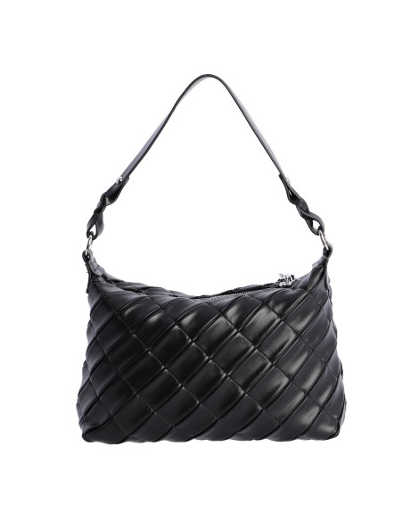BOLSO-DOS-TIPOS-ASA-HOMBRO-BANDOLERA-NEGRO-ACOLCHADO-FENORA-DON-ALGODÓN