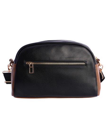 BANDOLERA-NEGRA.COMBINADA-OVALADA-TIRENA-ASA-REGULABLE-LOGO-FRONTAL-DON-ALGODÓN