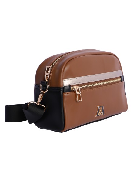 BANDOLERA-MARRÓN-COMBINADA-OVALADA-TIRENA-ASA-REGULABLE-LOGO-FRONTAL-DON-ALGODÓN