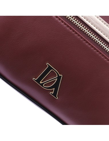 BANDOLERA BURDEOS OVALADA TIRENA DON ALGODÓN