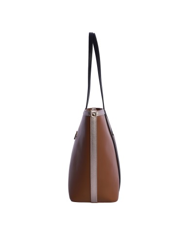 SHOPPER-MARRÓN-COMBINADO-MARRÓN-BLANCO-ASAS.HOMBRO--LUNETA-DON-ALGODÓN