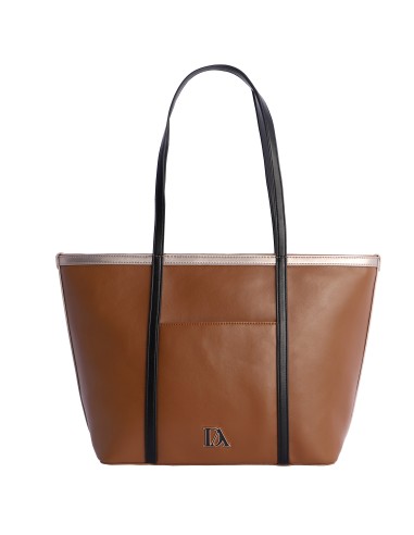 SHOPPER-MARRÓN-COMBINADO-MARRÓN-BLANCO-ASAS.HOMBRO--LUNETA-DON-ALGODÓN