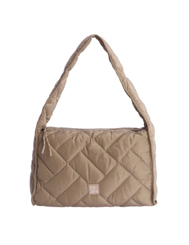 BOLSO-BEIGE-ACOLCHADO-NYLON-UN-ASA-ELORIA-DON-AGODÓN