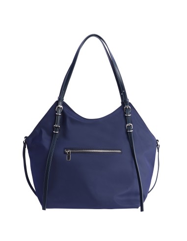 BOLSO-NYLON-MARINO-HOMBRO-DOS-ASAS-DETALLES-METAL-LUNARA-DON-ALGODÓN