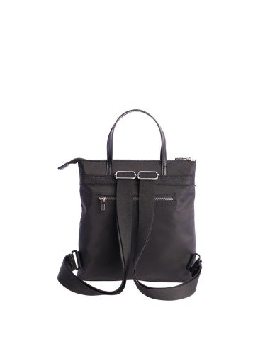 MOCHILA-NYLON-NEGRO-DOS-ASAS-MANO-ASAS-REGULABLES-TRASERAS-NORETA-DON-ALGODÓN