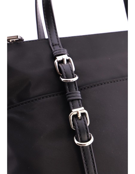 MOCHILA-NYLON-NEGRO-DOS-ASAS-MANO-ASAS-REGULABLES-TRASERAS-NORETA-DON-ALGODÓN