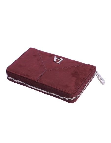 CARTERA ANTELINA BURDEOS IRKALA DON ALGODÓN