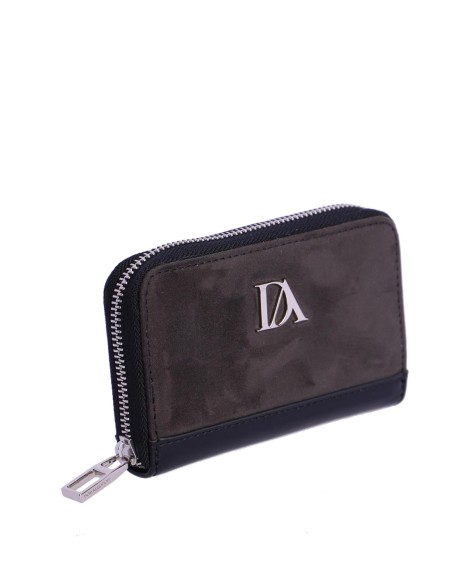 MONEDERO-ANTELINA-NEGRO-CIERRE-CREMALLERA-COMPARTIMENTOS-INTERIORES-NIRELA-DON-ALGODÓN