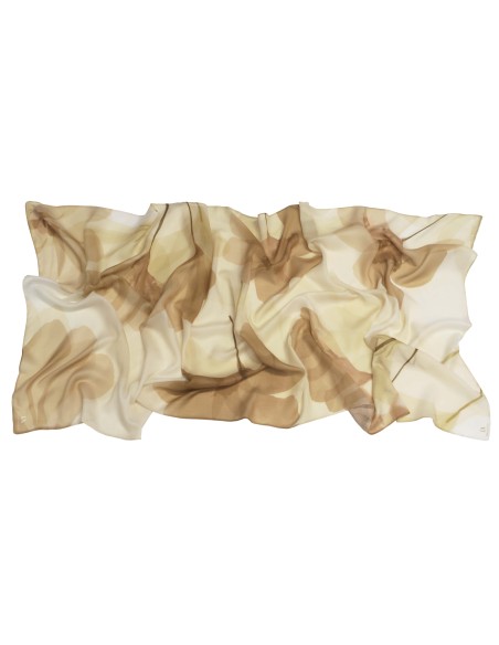 PAÑUELO-RECTANGULAR-ESTAMPADO-FLORAL-TONOS-BEIGE-DON-ALGODÓN