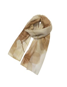 PAÑUELO-RECTANGULAR-ESTAMPADO-FLORAL-TONOS-BEIGE-DON-ALGODÓN