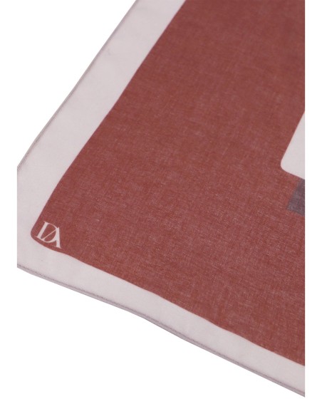 PAÑUELO-CYADRADO-BURDEOS-BEIGE-LUREYA-DON-ALGODÓN