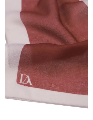 PAÑUELO-CYADRADO-BURDEOS-BEIGE-LUREYA-DON-ALGODÓN