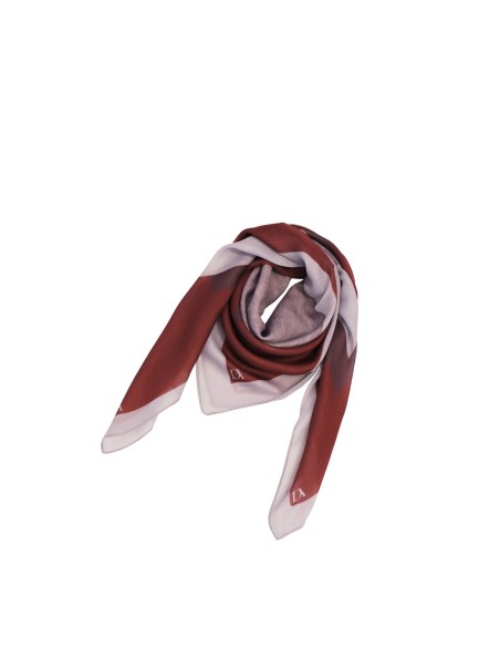 PAÑUELO-CYADRADO-BURDEOS-BEIGE-LUREYA-DON-ALGODÓN