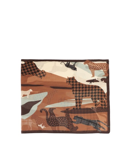 PAÑUELO-RECTANGULAR-ESTAMPADO-LEOPARDO-LUNARES-PATA-GALLO-ISELVA-DON-ALGODÓN