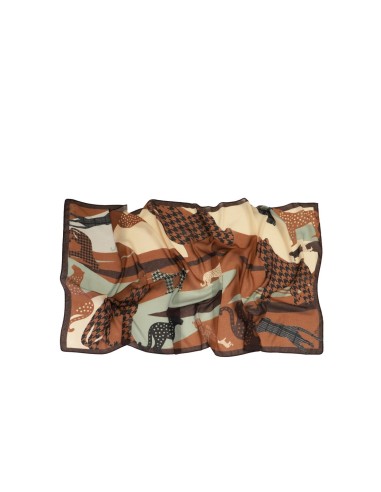 PAÑUELO-RECTANGULAR-ESTAMPADO-LEOPARDO-LUNARES-PATA-GALLO-ISELVA-DON-ALGODÓN