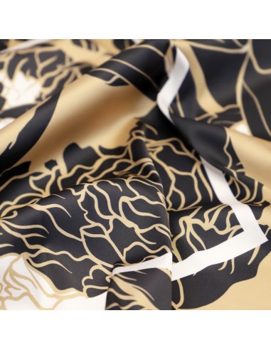 PAÑUELO-CUADARDO-ESTAMPADO-SIMULANDO-PLANTAS-MARRPNES-NEGRO-DON-ALGODÓN