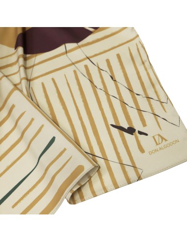 PAÑUELO-RECTANGULAR-ESTAMPADO-HOJAS-COLORES-OTOÑALES-MARRÓN-BEIGE-OCRE-DON-ALGODÓN