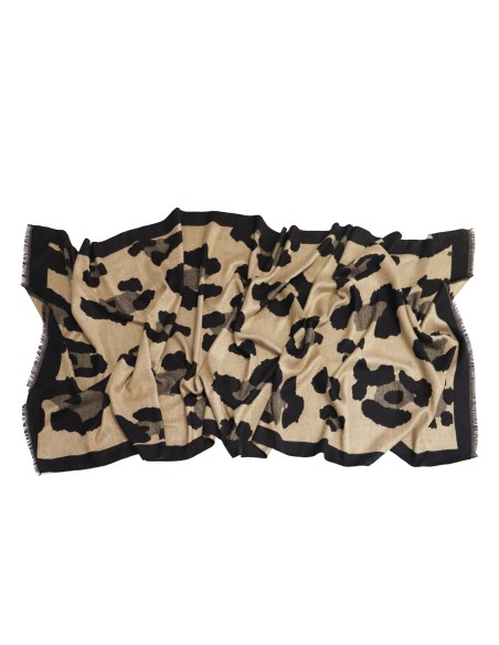 BUFANDA-ESTAMPADO-ANIMAL-PRINT-FLRCOS-DON-ALGODÓN