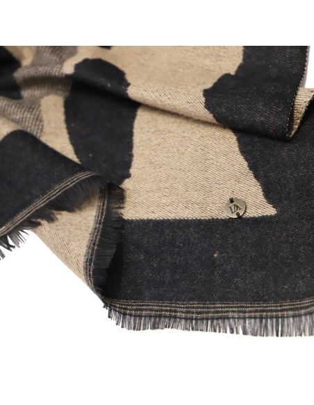 BUFANDA-ESTAMPADO-ANIMAL-PRINT-FLRCOS-DON-ALGODÓN