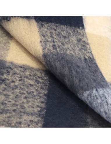 BUFANDA-CUADROS-MULTI-BEIGE-AZUL-MARRÓN-DON-ALGODÓN