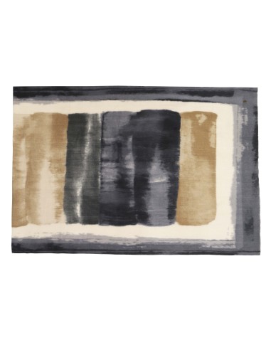 BUFANDA-PINCELADAS-GRUESAS-MARRÓN-GRIS-BEIGE-FLECOS-DON-ALGODÓN