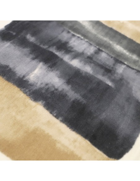 BUFANDA-PINCELADAS-GRUESAS-MARRÓN-GRIS-BEIGE-FLECOS-DON-ALGODÓN