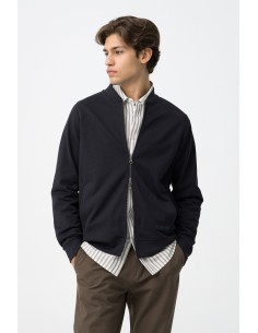 CHAQUETA-BOMBER-MARINO.DOBLE-CREMALLERA-BOLSILLOS-LATERALES-LEE-TIFFOSI 2