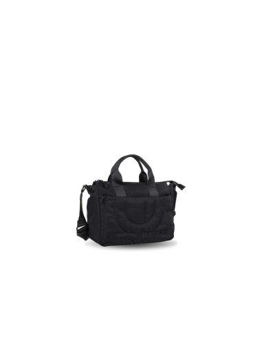 BOLSO-NEGRO-MANDO-BANDOLERA-ASA-REGULABLE-EXTRAÍBLE-COMPARTIMENTO-FRONTAL-BLISS-DEVOTA&LOMBA