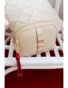 BANDOLERA-BEIGE-PIEL-VEGANA-CIERRE-CREMALLERA-POMPÓN-CIERRE-TRASERO-NOCO-COMPLEMENTOS