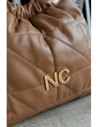 BOLSO-SACO-CAMEL-PIEL-VEGANA-CIERRE-IMÁN-ASAS-HOMBRO-COMBINADA-NOCO-COMPLEMENTOS