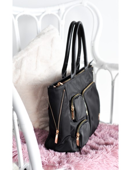 SHOPPER-NYLON-COMPARTMENTOS-FRONTALES-CIERRE-CREMALLERA-ASAS-HOMBRO-ASA-BANDOLERA-REGULABLE-EXTRAÍBLE-NOCO-COMPLEMENTOS