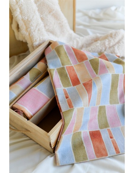 BUFANDA-DIBUJOS-GEOMÉTRICOC-MULTICOLOT-OTRO-LIDO-RODS-VERDE-AZUL-NOCO-COMPLEMENTOS