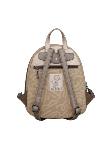 MOCHILA-PEQUEÑA-PASEO-COMPARTIMENTO-FRONTAL-TRASERO-CIERRE-CREMALLERA-OLYMPIA-ANEKKE