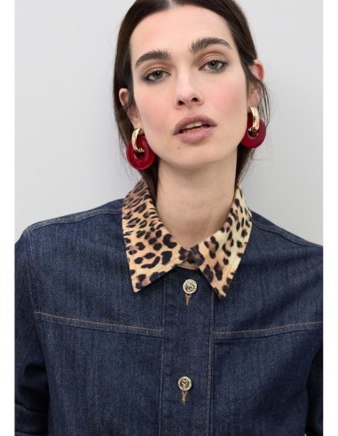 CZADORA-DENIMS-COMBINADA-ANIMAL-PRINT-BOTONES-METÁLICOS-LOLA-CASADEMUNT