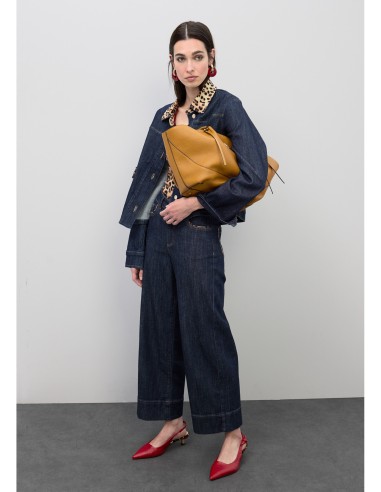 CZADORA-DENIMS-COMBINADA-ANIMAL-PRINT-BOTONES-METÁLICOS-LOLA-CASADEMUNT