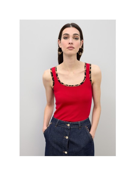 TOP-ROJO-RIB-ANIMAL-PRINT-CUELLO-REDONDO-LOLA-CASADEMUNT